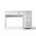 Biurko do pracy w domowym biurze z drewna MDF - 120 x 60 x 75