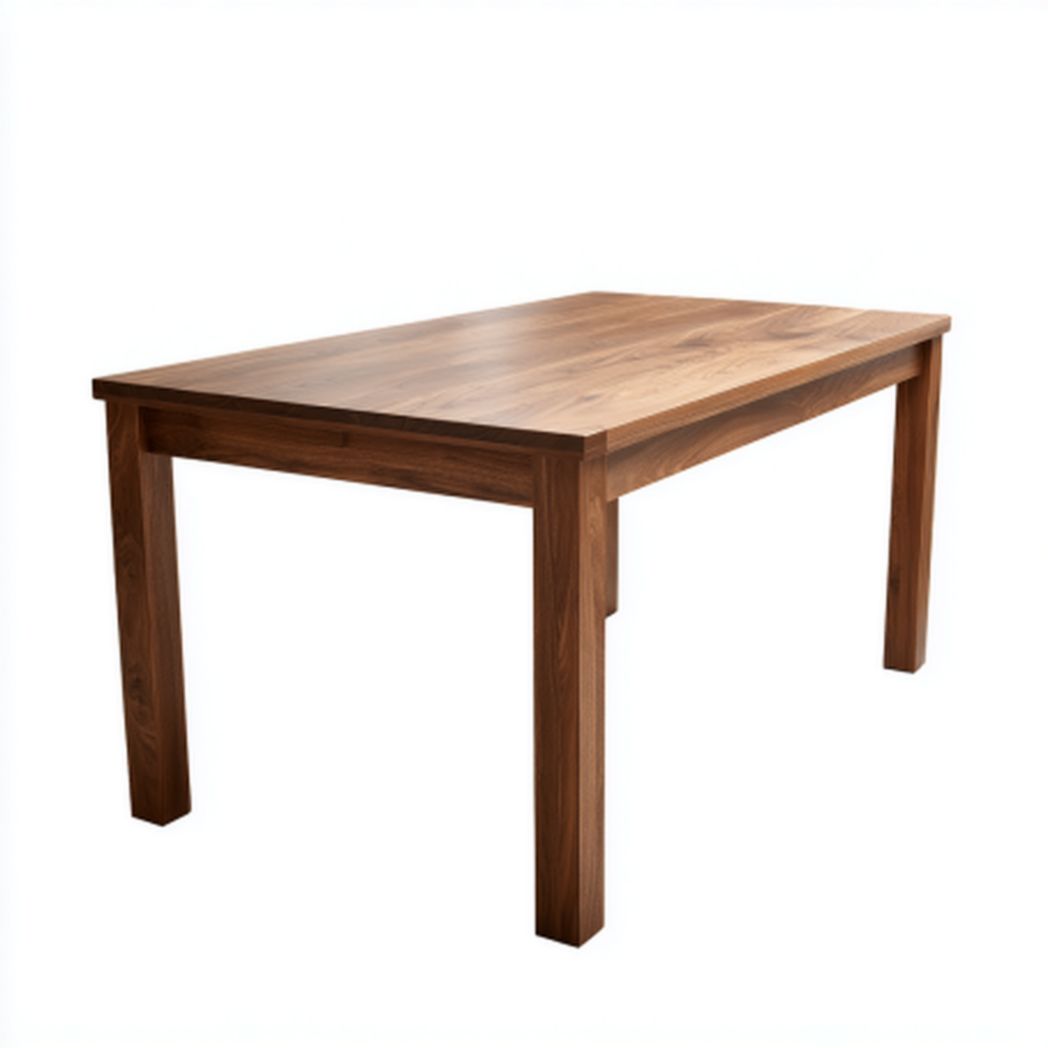 Stół jadalniany z drewna dębowego do użytku w kuchni - 150 x 75 x 75
