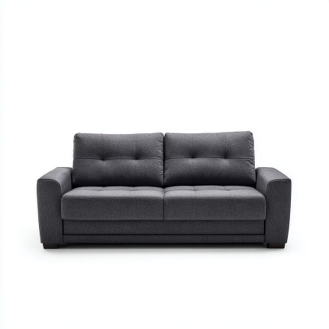Sofa rozkładana do wypoczynku w salonie z tkaniny - 180 x 90 x 85
